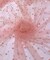 Baby Pink Pearl Tulle Fabric by the Yard, 60" Wide Soft Pearl Scattered Mesh